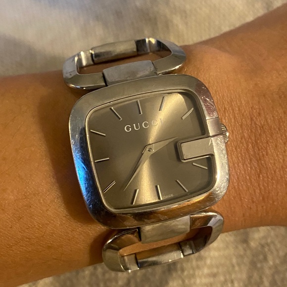 G-Gucci Brown Dial Stainless Steel Quartz Watch main image 5